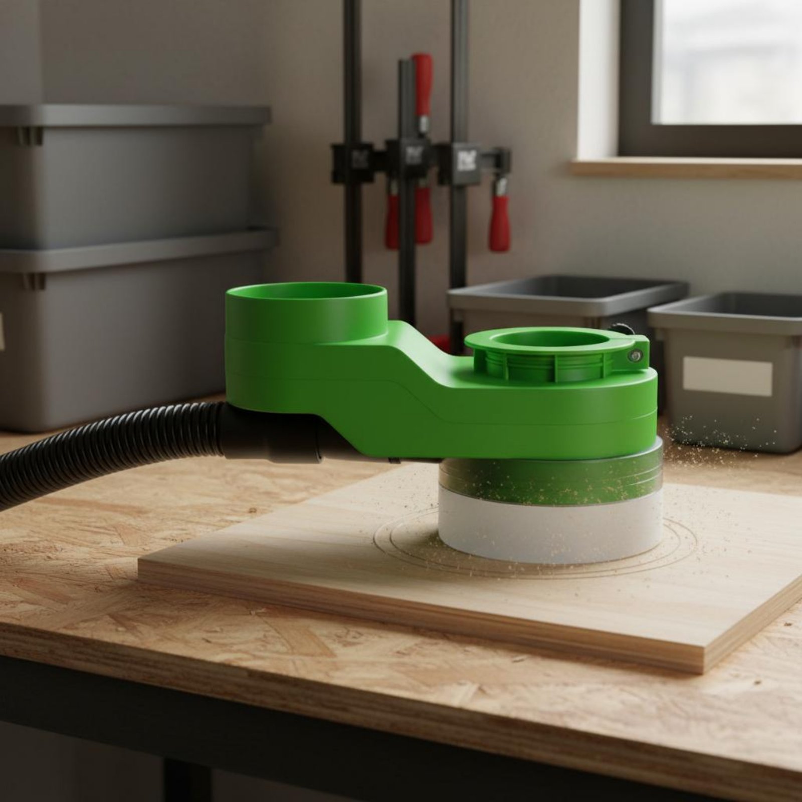 Woodworking Industries - Mil Toz Kapağı Temiz Kesim Gravür