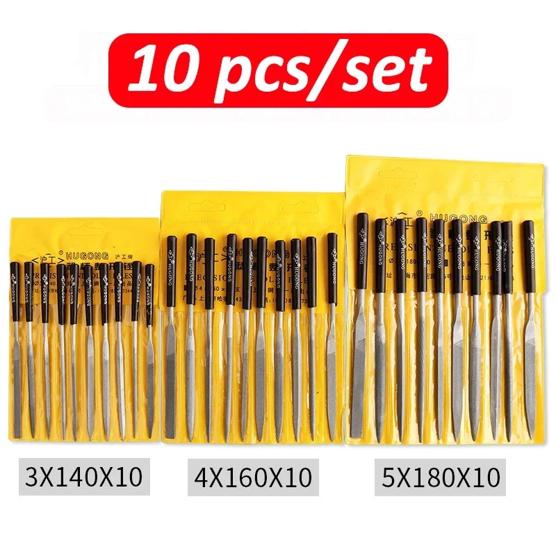 Woodworking Files And Rasps - WEELEE 10 Parça Metal İğne Törpü