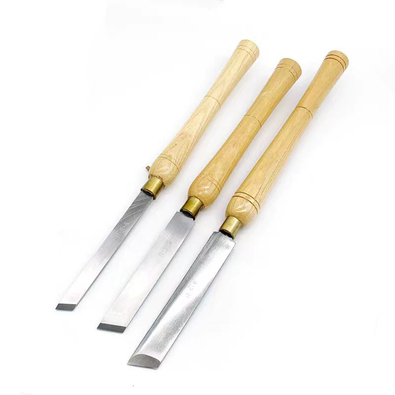 Skew Chisel Wood - Ahşap İşleme Torna Aleti Kavisli Eğik