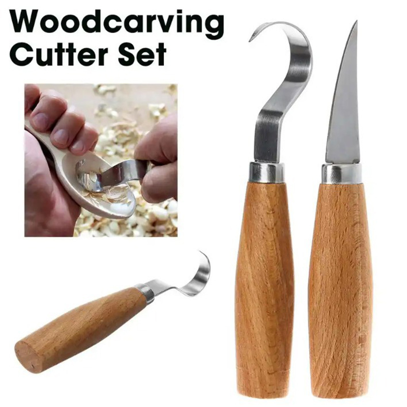 Woodworking For Beginners - Ahşap Oyma Bıçağı Keski Kancalı Bıçak
