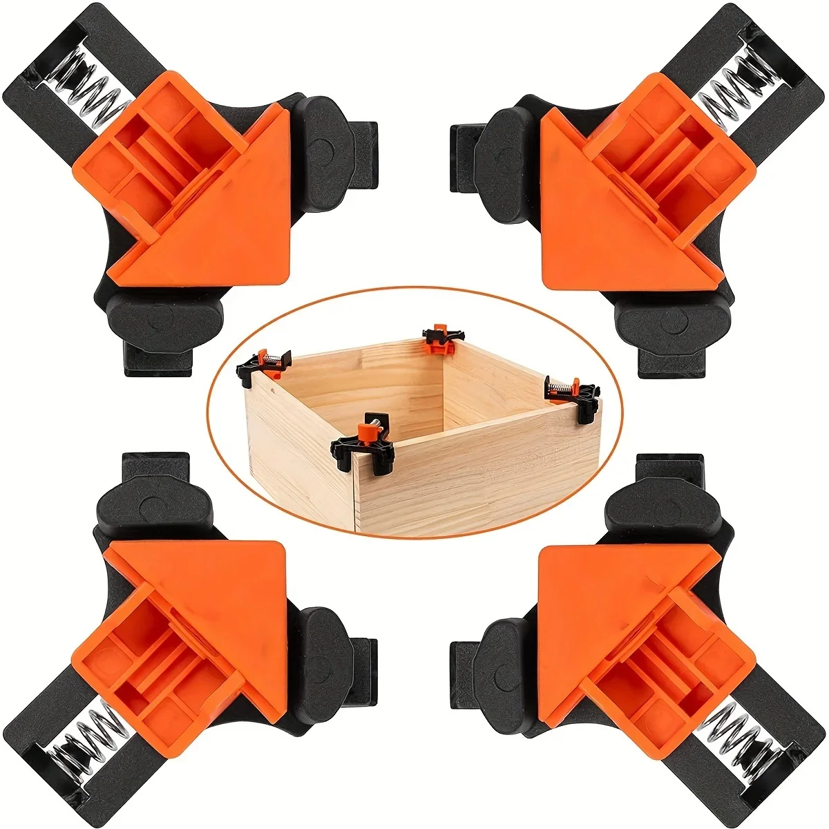 Woodworking Quick Clamps - Dik Açılı Ahşap İşleme Kelepçesi 90