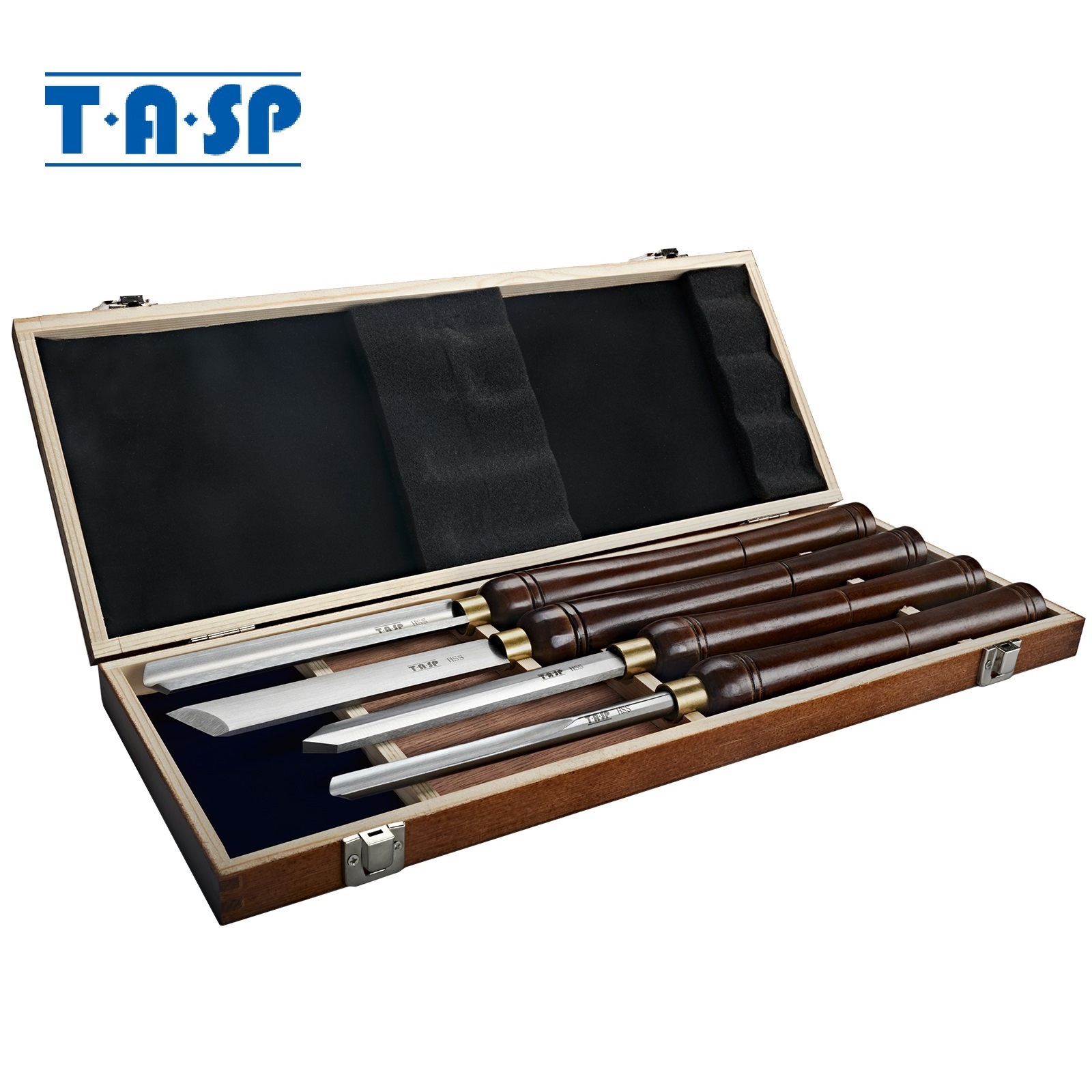 Skew Chisel Wood - TASP 4 adet HSS Ahşap Torna