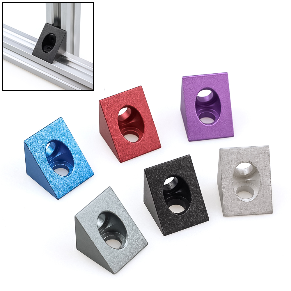 Woodworking Joint Types - 4 adet Openbuilds v-yuvası açılı köşe