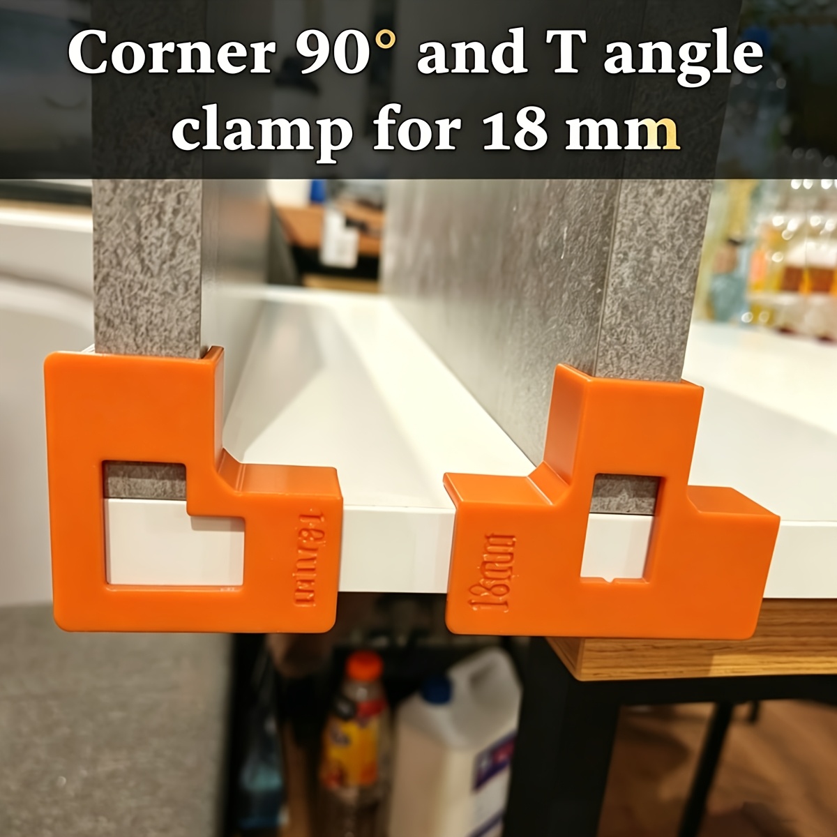 Woodworking Joint Types - 4 Adet 90 ° Dik Açı