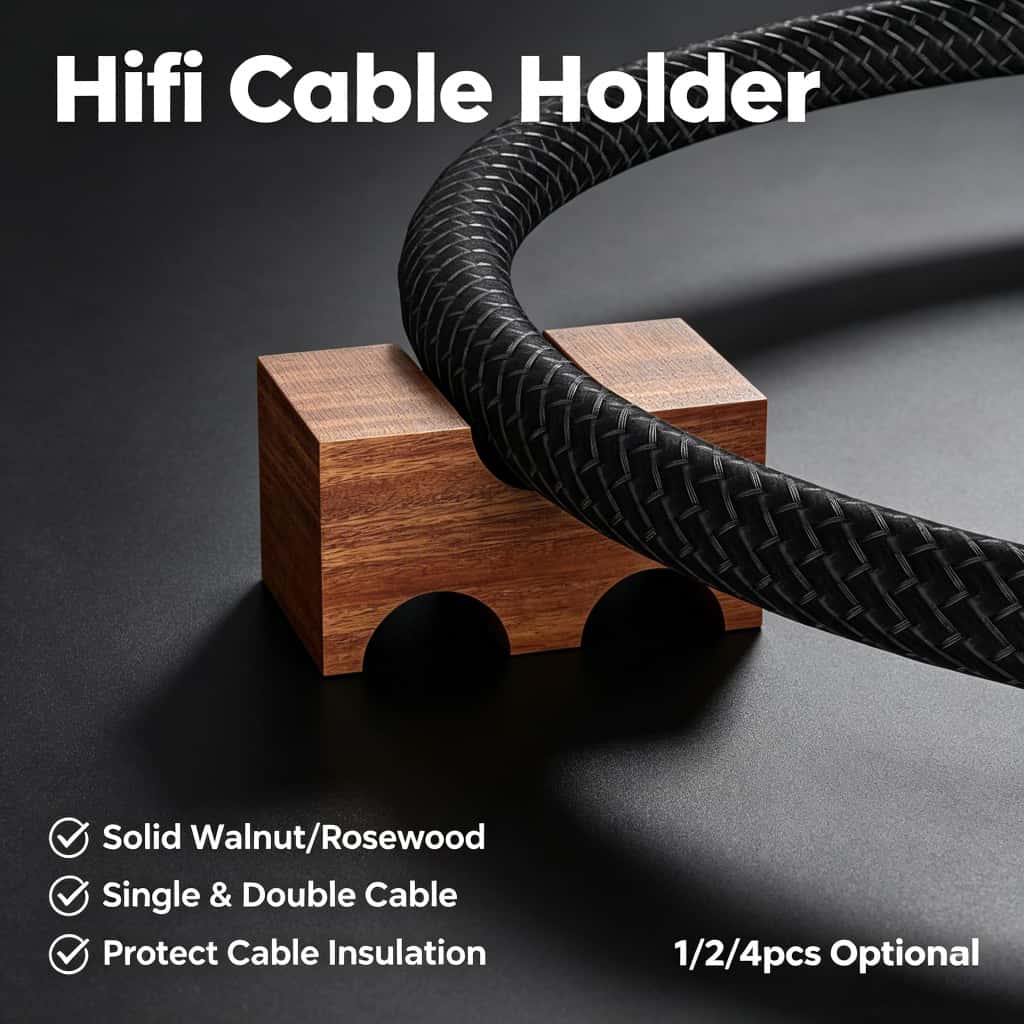 Woodworking Joint Types - Hifi Ahşap Kablo Tutucu Standı Ses