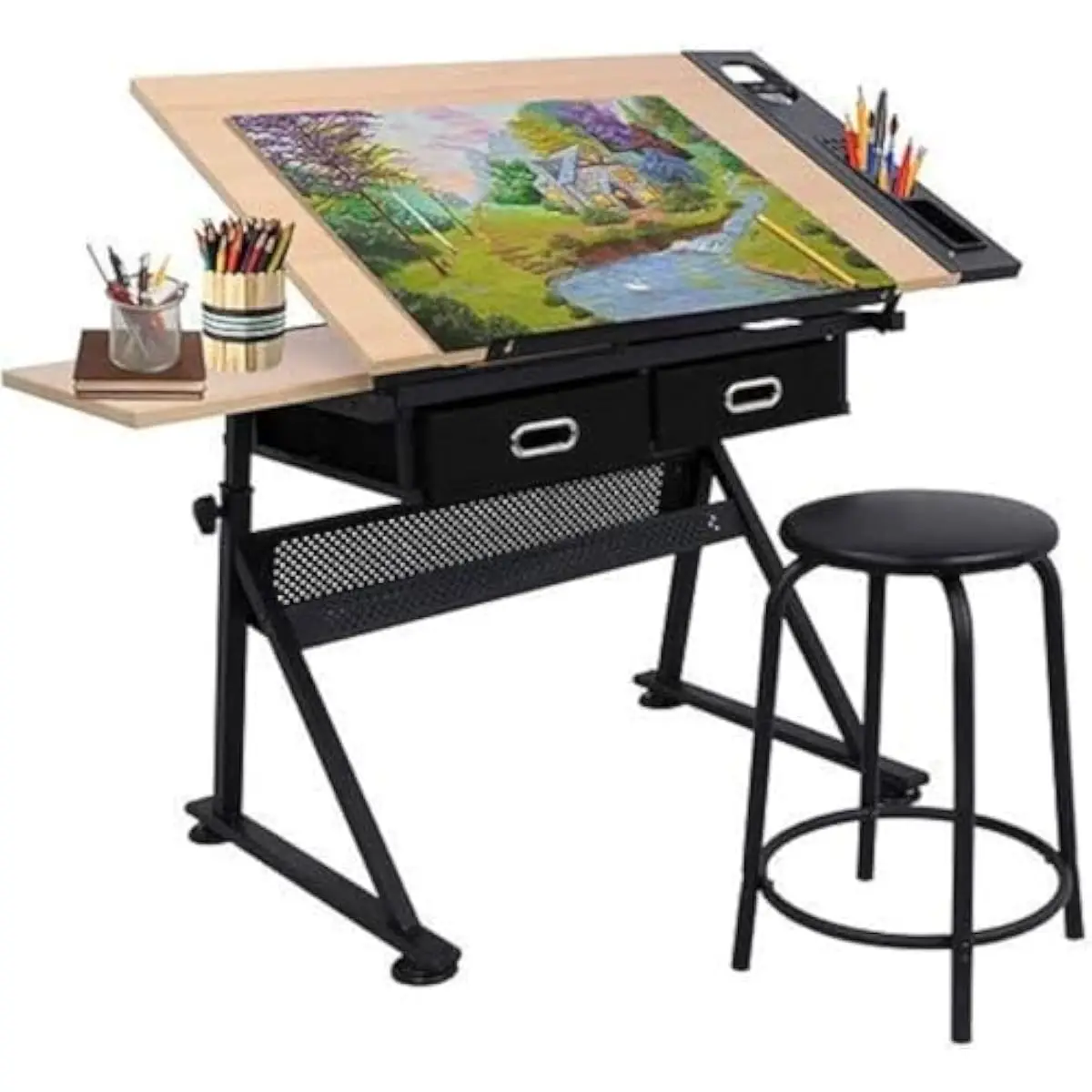 Ayarlanabilir Çizim Masası, Eğ - Wood Woodworking incelemesi ve fiyatı