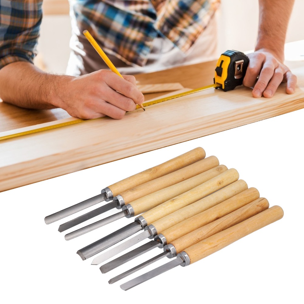 8 Parça HSS Çelik Ahşap Torna  - Skew Chisel Wood incelemesi ve fiyatı