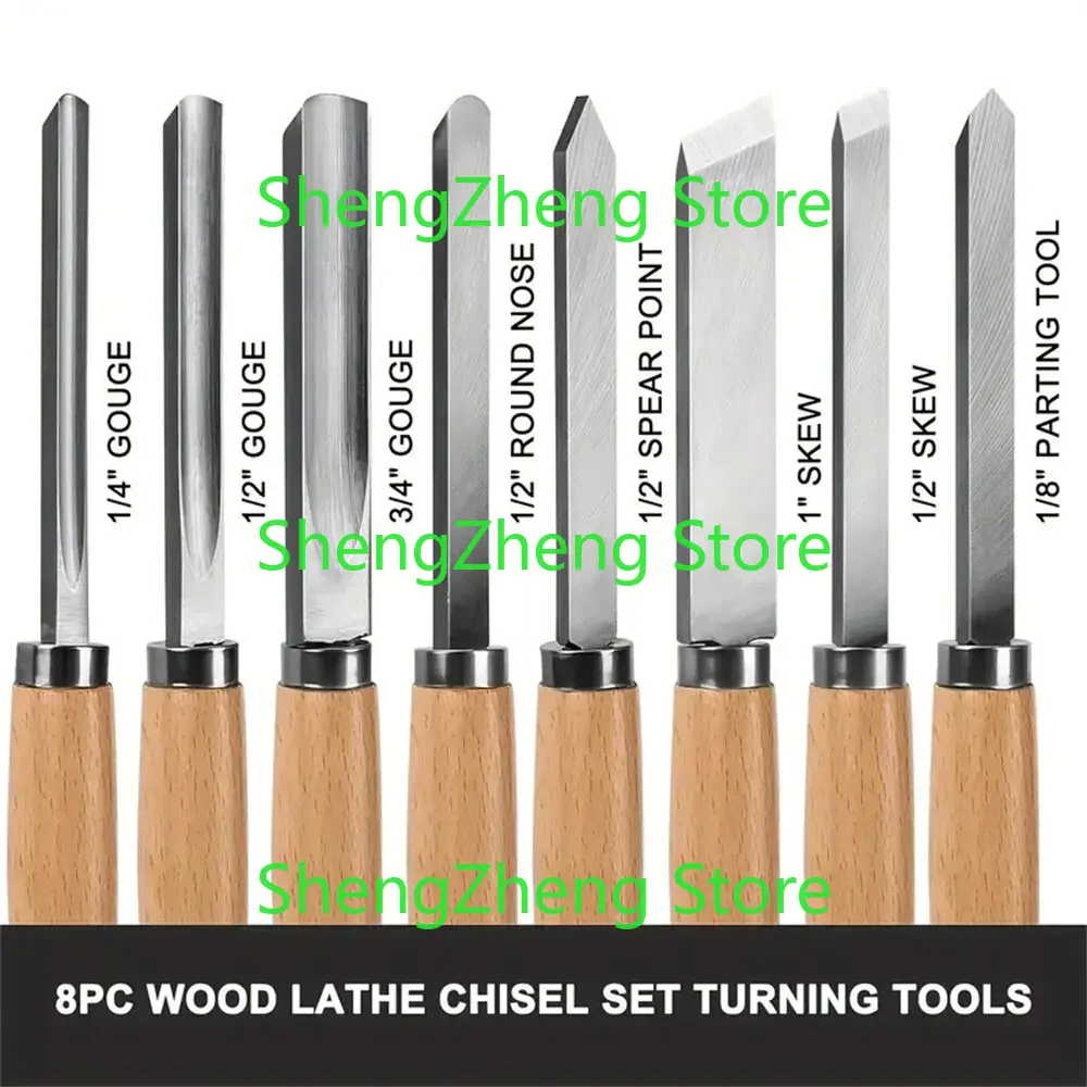 8 adet Profesyonel Ahşap Torna - Skew Chisel Wood incelemesi ve fiyatı