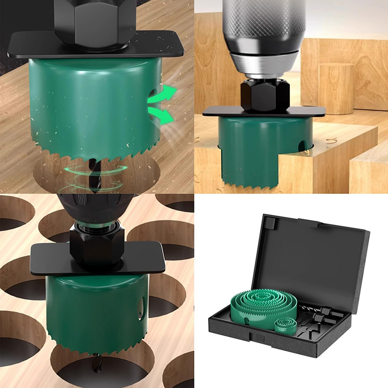 19/8/5 Parça 19-127mm Delik Te - Woodworking Industries incelemesi ve fiyatı