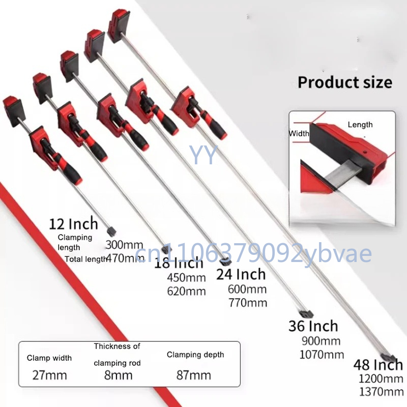 Ağır Hizmet Tipi Paralel Kelep - Woodworking Quick Clamps incelemesi ve fiyatı